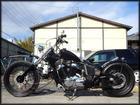 ホンダ スティード４００　ＮＣ２６　ブラック　フリスコチョッパー　フルカスタムの画像（埼玉県