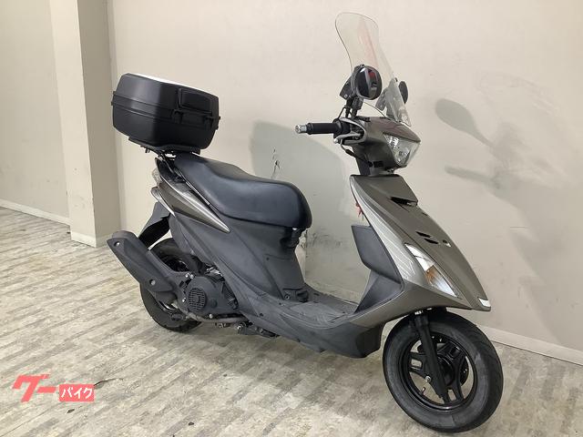 SUZUKI・v125S リミデット・大量収納BOX付き・ アドレスv125 リア