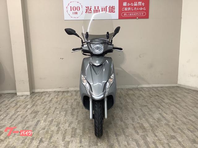 スズキ アドレス125 2019年モデル DT11A型 スクリーン