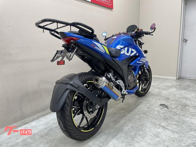 適用SUZUKI ひろう GIXXER250 SF250オートバイ排気管スライド