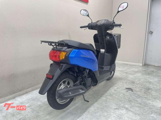 ホンダ タクト 青色 メッシュバスケット付き