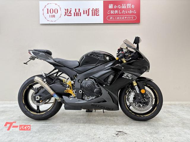 ＧＳＸ−Ｒ７５０　アクラポヴィッチ製マフラー　バックステップ　フェンダーレスキット他カスタム