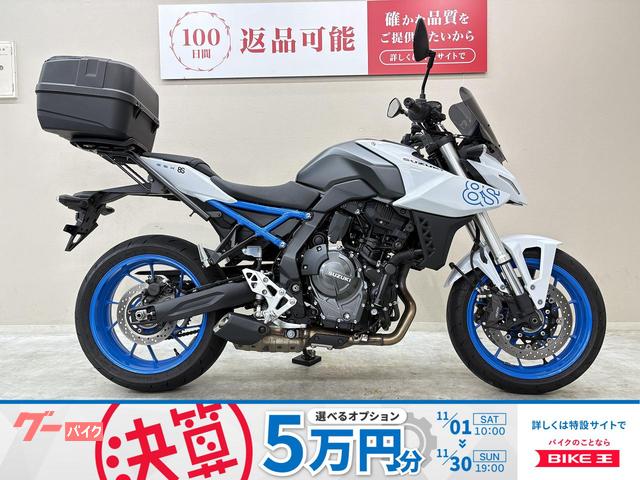 ＧＳＸ−８Ｓ　スクリーン　グリップヒーター　ＧＩＶＩ製トップケース装備