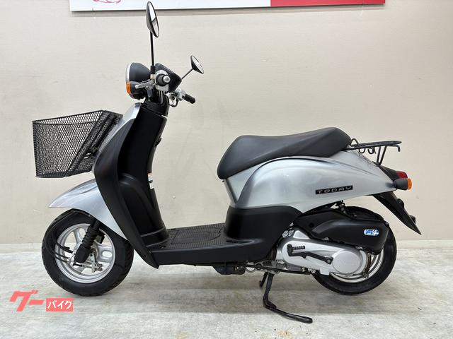 ホンダ　トゥデイ　PGMFI シルバー ホンダ トゥデイ FIモデル フロントバスケット装備｜バイク王 藤沢店