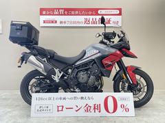 ＴＲＩＵＭＰＨ　タイガー８５０スポーツ　ナックルガード　グリップヒーター　ヘプコ＆ベッカー製トップケース装備