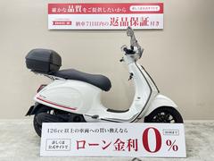 ＶＥＳＰＡ　スプリント１５０カーボン　スクリーン　リアキャリア　トップケース装備