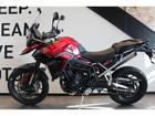 タイガー900GT 2024年モデル アクセサリー装着 認定中古車 Carnival Red／Sapphire Black