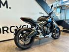 TRIUMPH Trident660 2025年モデル 認定中古車 純正アクセサリー多数装備