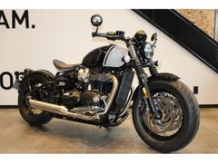 ＴＲＩＵＭＰＨ　ボンネビル　ボバー　２０２４年モデル　純正アクセサリー　認定中古車　Ｊｅｔ　Ｂｌａｃｋ／Ａｓｈ　Ｇｒａｙ