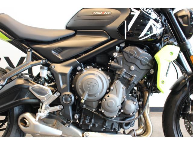トライデント660 2024年モデル 認定中古車 EURO5適合3気筒エンジン