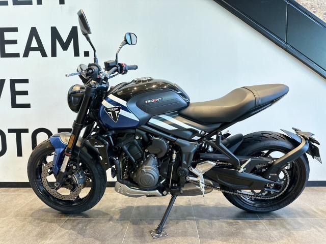 TRIUMPH Trident660 2025年モデル 認定中古車 純正アクセサリー多数装備