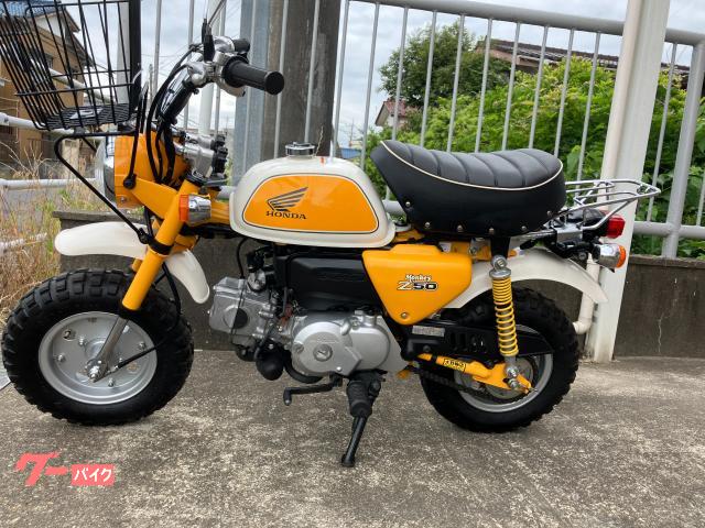 ホンダ モンキー ，インジェクション、プラズマイエロー、フロント