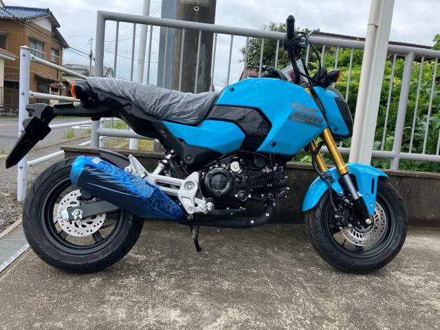 ホンダ グロム．スプレンディドブルー．2026NEWカラー．｜有限