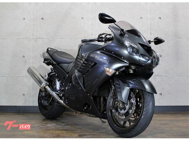 BigOne 純正 Type 車検対応 Ninja ZX14R ZX-14R ZZR1400 ZZ-R1400 カウル ミラー 黒 ブラック  メーカー再生品 - ハンドル