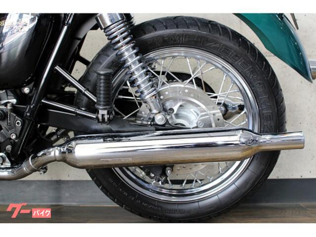 トライアンフ空冷ボンネビルT100用 Norman Hyde toga マフラー