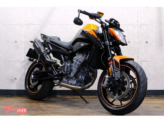 ８９０デューク　２０２１モデル　ＡＢＳ　ＥＴＣ　アクラポサイレンサー　バーエンドミラー