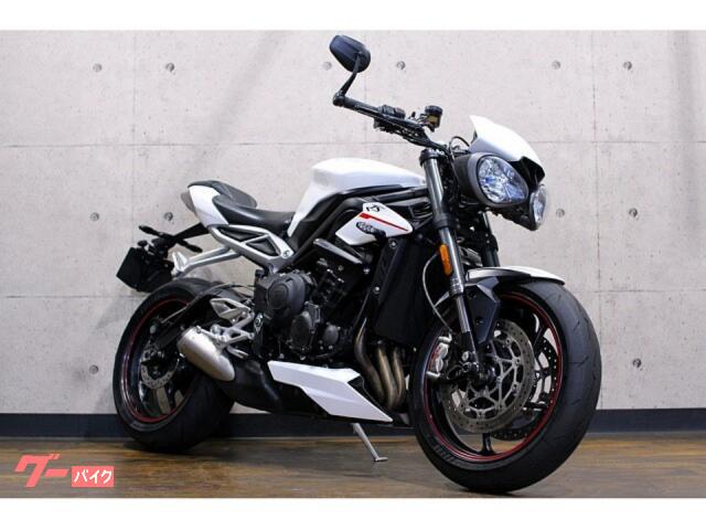 ストリートトリプルＲＳ　ＥＴＣ２．０　ドラレコ　ＯＨＬＩＮＳリアサス　Ｂｒｅｍｂｏキャリパー等