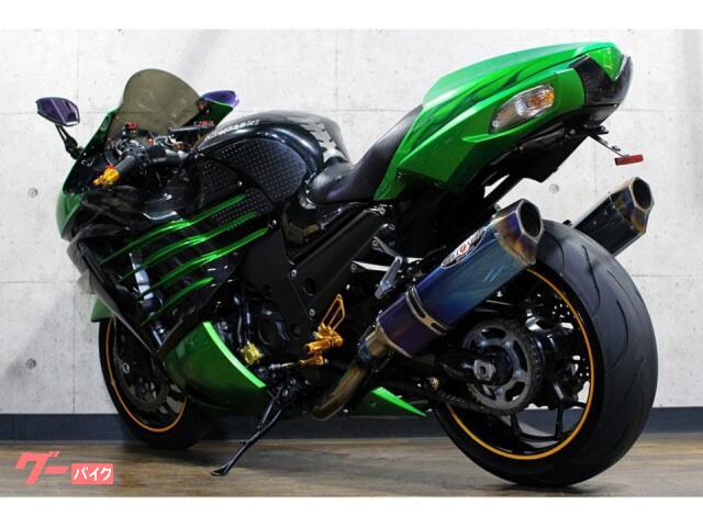 カワサキ Ninja ZX－14R 北米仕様 社外サイレンサー バック