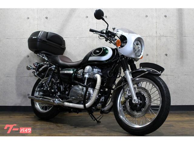 Ｗ８００　ブレンボキャリパー・ＥＴＣ２．０・ビキニカウル他　カスタム多数