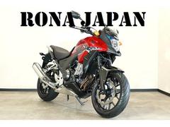 ホンダ　４００Ｘ　２０１３年モデル　取説あり　ＥＴＣ　エンジンスライダー　グリップヒーター　ＵＳＢ電源