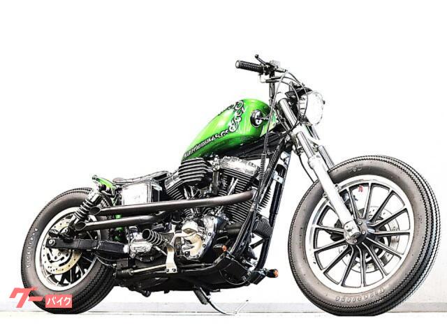 ＦＸＤＬ　ローライダー　ＴＣ８８　チョッパー　ターンアウトマフラー　タイフーンエアクリ　モトガジェットメーター　ＨＳＲキャブレター
