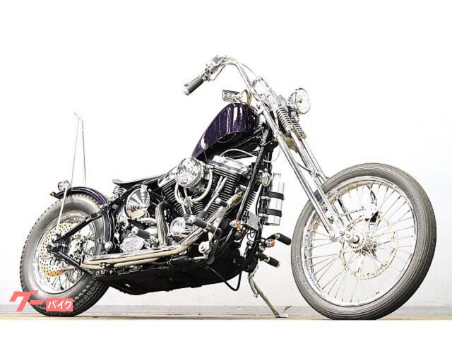 ＦＸＳＴＣ　ソフテイルカスタム　１９９８ｙ　後期ＥＶＯ　チョッパー　６ｉｎナロースプリンガー　ノンロッカー　ジョッキーシフト