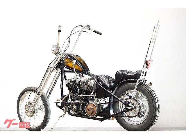 Harley-Davidson　リジットフレーム ハーレー リジットフレーム ショベルヘッド パンヘッド FL FLH