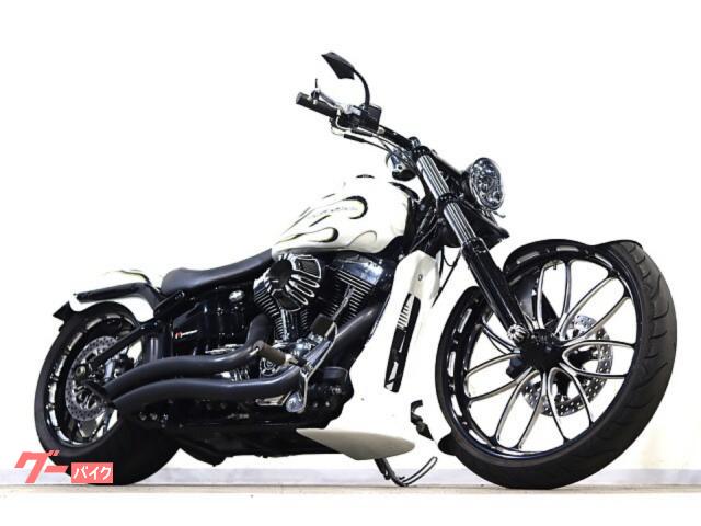 ＦＸＳＢ　ブレイクアウト　２０１３ｙ　パフォーマンスマシンＦ／Ｒホイール　コブラマフラー　ＡｒｌｅｎＮｅｓｓエアクリ　２６０タイヤ