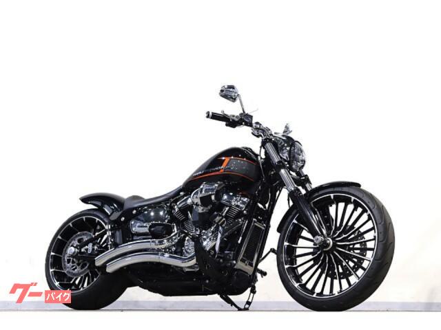 ＦＸＢＲ　ソフテイル　ブレイクアウト　１１７　バンス＆ハインズマフラー　トライジャリアフェンダー＆ソロシート　ケラーマンウィンカー