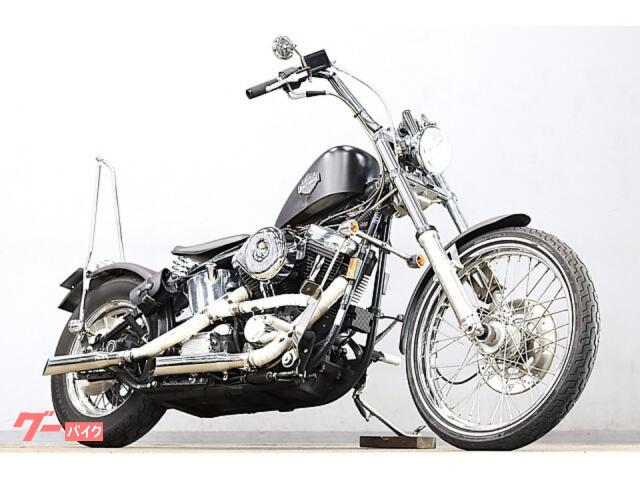 ＦＸＳＴＳ　スプリンガーソフテイル　　１９９２ｙ　ＥＶＯ　１３４０ｃｃ　４１φフォーク　スラッシュカットマフラー　Ｓ＆Ｓエアクリ