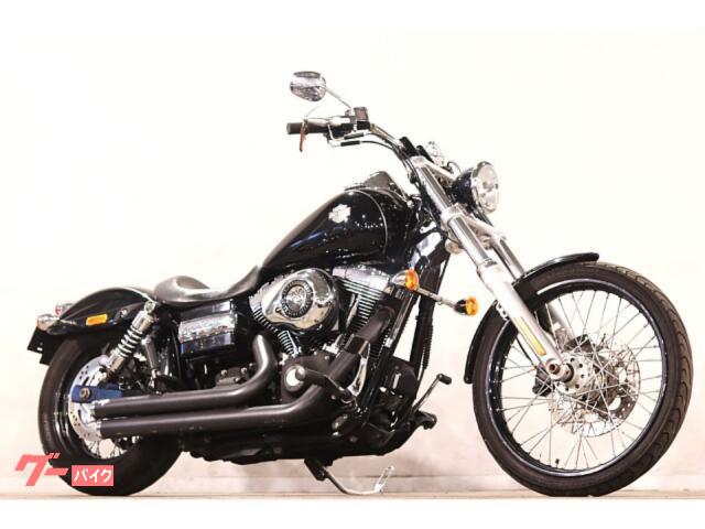 ＦＸＤＷＧ　ワイドグライド　　２０１２ｙ　ＴＷＩＮＣＡＭ９６　１５８４ｃｃ　ＶＡＮＣＥフルエキ　ローダウンサスペンション