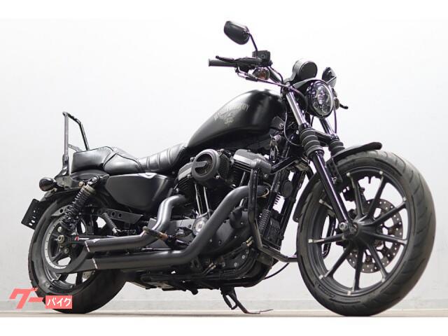 ＸＬ８８３Ｎ　アイアン　２０１８ｙ　バンス　ショートショット＆エアクリ　３拍子　ＨＤ純正ＣＣバー／エンジンガード　２人乗り　ＡＢＳ