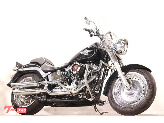 ＦＬＳＴＦ　ファットボーイ　２０１５ｙ　ミッドコン　スラッシュダウンマフラー　ドラッグバー　ＲＳＤエアクリ　ウインドシールド