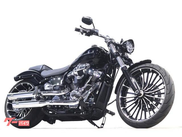 ＦＸＢＲＳ　ソフテイル　ブレイクアウト１１４　ベルズ車検対応マフラー　カム交換　インジェクションチューニング済　ＥＴＣ