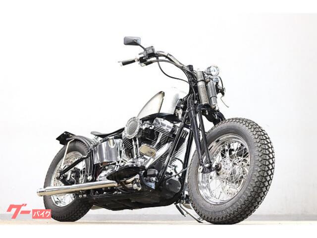 ＦＬＳＴＣ　ヘリテイジソフテイルクラシック　　ＴＣ９６Ｂ　ボバーカスタム　スプリンガーフォーク　トランペットマフラー　スポタン
