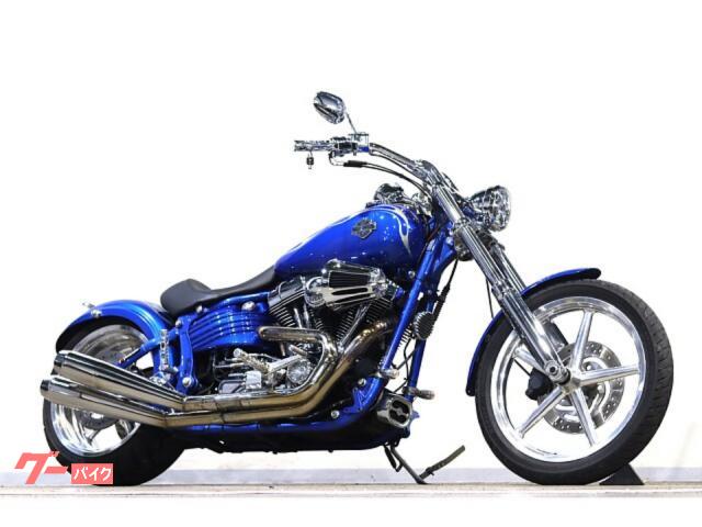 ＦＸＣＷＣ　ソフテイルロッカーＣ　ＨＯＴＲＵＮＧＥＮマフラー　アレンネスエアクリ　ＢＩＧＭＡＣＨＩＮＥミッドコンキット