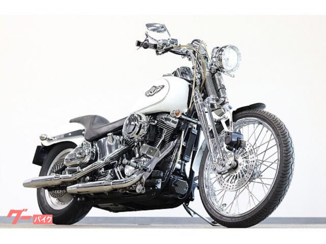 ＦＸＳＴＳ　スプリンガーソフテイル　ＴＣ８８Ｂ　国内ディーラー車　純正スタイル　純正スプリンガー　ＳＥマフラー　ＨＳＲキャブ