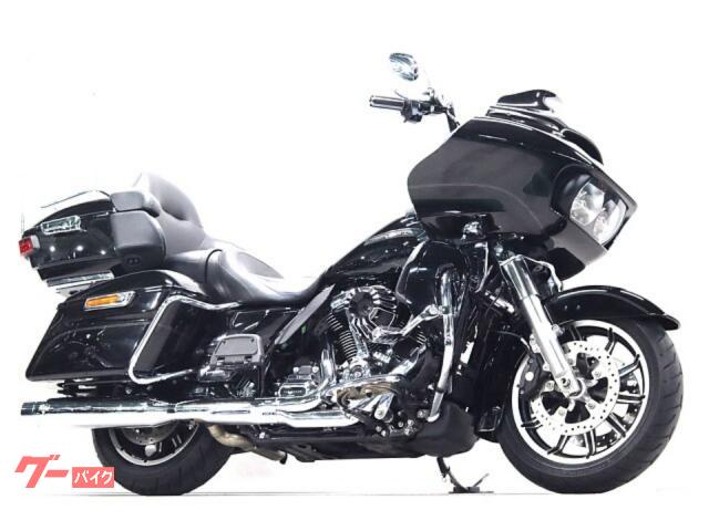 ＦＬＴＲＵ　ロードグライドウルトラ　Ｍ８　バンスマフラー　アレンネスエアクリ　１２インチエイプバー　クロックワークスシールド
