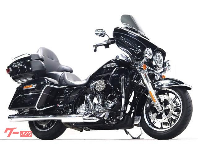 ＦＬＨＴＣＵＬ　エレクトラグライドウルトラクラシックロー　萬羽製バックギア　ＲＳＤエアクリ　メガホンマフラー　ウインドシールド
