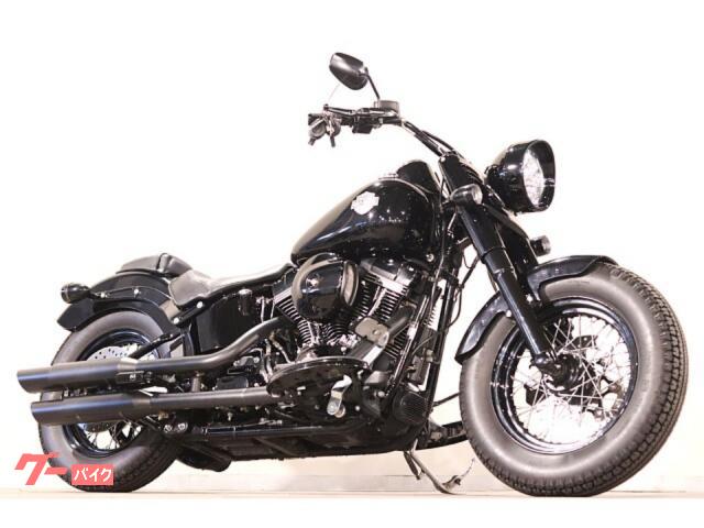 ＦＬＳＳ　ソフテイルスリムＳ　２０１７ｙ　ＨＤ純正ＯＰパッセンジャーピリオン／ＬＥＤヘッドライト　サイドナンバー　ＡＢＳ　ＥＴＣ