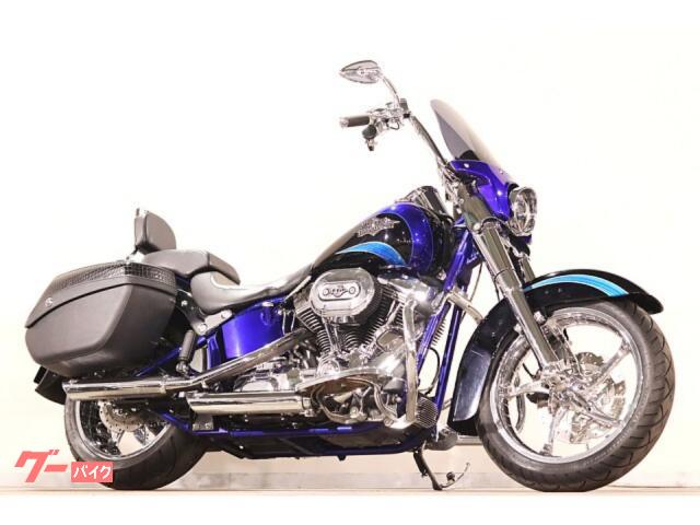 ＣＶＯ　ＦＬＳＴＳＥ２　ソフテイルコンバーチブル　ＶＡＮＣＥマフラー　ＨＤ純正クロームカバー　ＬＥＤヘッドライト　ＡＢＳ