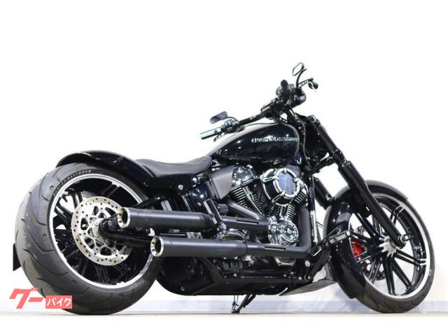 コブラ　マフラー　ハーレーFXSB2014ブレイクアウトより取り外し　ソフテイル コブラマフラーハーレーFXSB2014ブレイクアウトより取り外しソフテイル