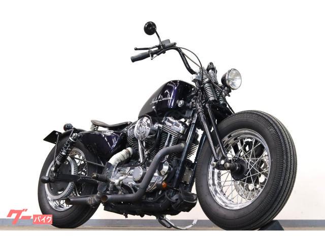 XL1200C カスタム 2004ym 74スプリンガーボバーカスタム ドラッグパイプターンアウトマフラー ETC CVキャブ