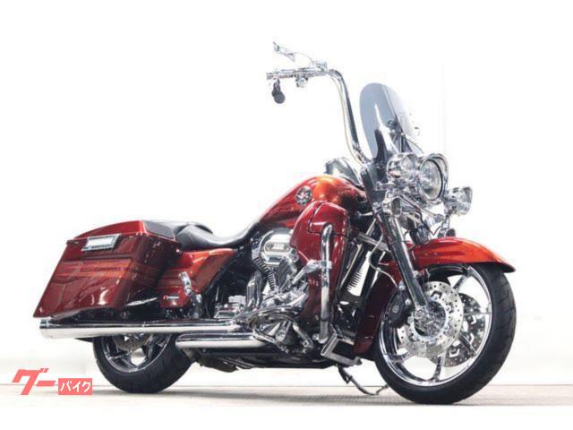 ＣＶＯ　ＦＬＨＲＳＥ５　ロードキング　ＣＦＲマフラー　ＶＡＮＣＥ＆ＨＩＮＥＳエキパイ　エイプハンドル　Ｈａｒｌｅｙ純正ＯＰパーツ