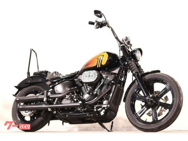 ＦＸＢＢＳ　ソフテイルストリートボブ１１４　　２０２２ｙ　　５３１１ｋｍ　ＣＯＢＲＡマフラー　ＣｕｌｔＷｅｒｋフォークカバー