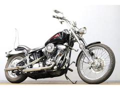 ＨＡＲＬＥＹ−ＤＡＶＩＤＳＯＮ　ＦＸＳＴ　ソフテイルスタンダード　１９９９ｙ　ＥＶＯ最終　ＰＡＵＧＨＣＯテーパードマフラー　ＨＳＲキャブ　ＰＭキャリパー　ラペラ