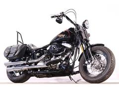 ＨＡＲＬＥＹ−ＤＡＶＩＤＳＯＮ　ＦＬＳＴＳＢ　クロスボーンズ　ＳｃｒｅａｍｉｎＥａｇｌｅマフラー　ＨＤ純正ＯＰシーシーバー　Ｌｅｐｅｒａシート　ＥＴＣ