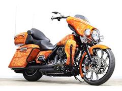 ＨＡＲＬＥＹ−ＤＡＶＩＤＳＯＮ　ＦＬＨＴＣＵ　エレクトラグライドウルトラクラシック２０１３ｙエアブラシオリジナルペイント　ＣＦＲマフラー　ＰＭ２３インチＦホイール