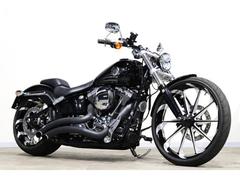 ＨＡＲＬＥＹ−ＤＡＶＩＤＳＯＮ　ＦＸＳＢ　ブレイクアウト　ＸＴＲＥＭＥＭＡＣＨＩＮＥ製　ＬＡＵＮＣＨ　Ｆ２３＆Ｒ１８ホイール　ビッグラディウスマフラー