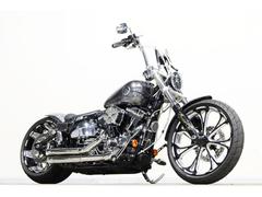 ＨＡＲＬＥＹ−ＤＡＶＩＤＳＯＮ　ＦＸＳＢ　ブレイクアウト２０１４ｙ　ＰＭ　Ｖｉｒｔｕｅ　ホイール　プーリー　バッサーニターンアウト　マフラー　ショートフェンダー